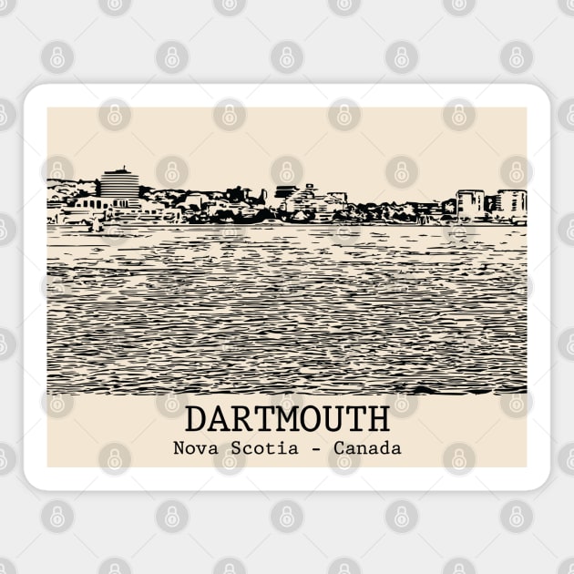 Dartmouth - Nova Scotia Magnet by Lakeric
